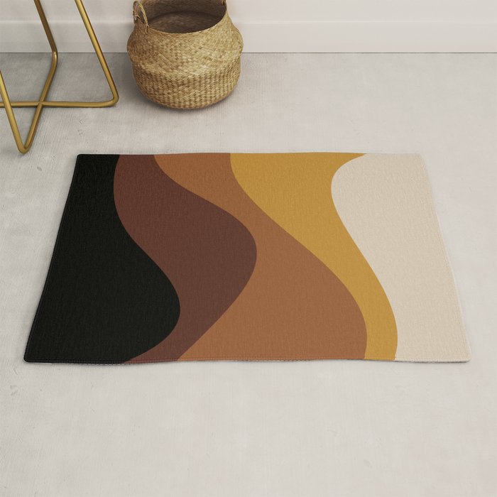 Abstract Color Waves XXVII Rug Gallery Image 1
