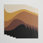 Abstract Color Waves XXVII Wrapping Paper Gallery Image 3