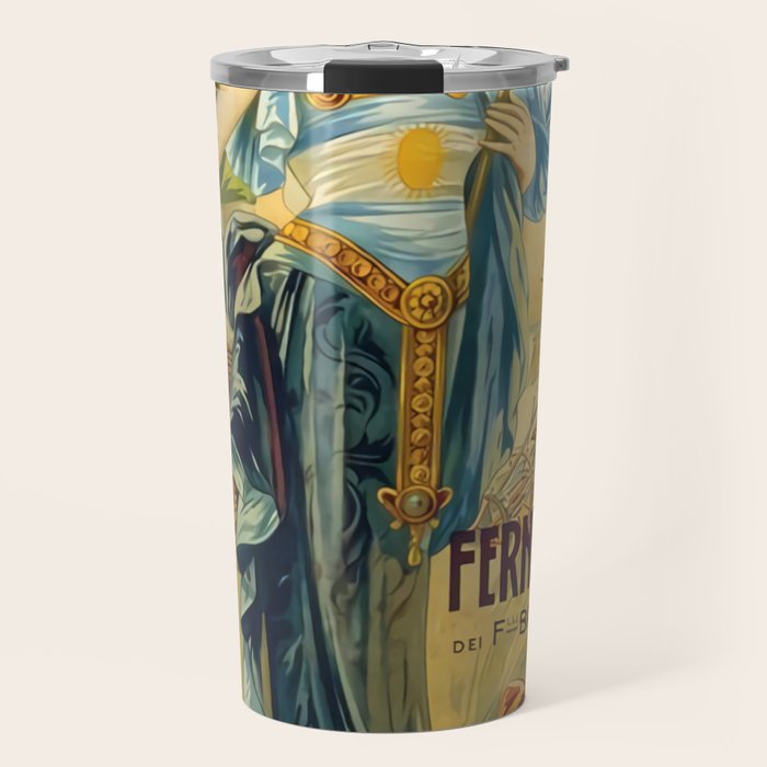 1910 Fernet Branca Liqueur Aperitif Advertisement Travel Mug Gallery Image 1