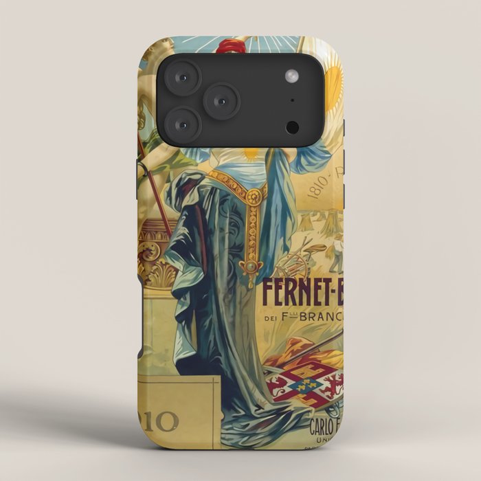 1910 Fernet Branca Liqueur Aperitif Advertisement iPhone Case Gallery Image 4
