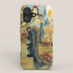 1910 Fernet Branca Liqueur Aperitif Advertisement iPhone Case Gallery Image 1