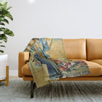 1910 Fernet Branca Liqueur Aperitif Advertisement Throw Blanket Gallery Image 1