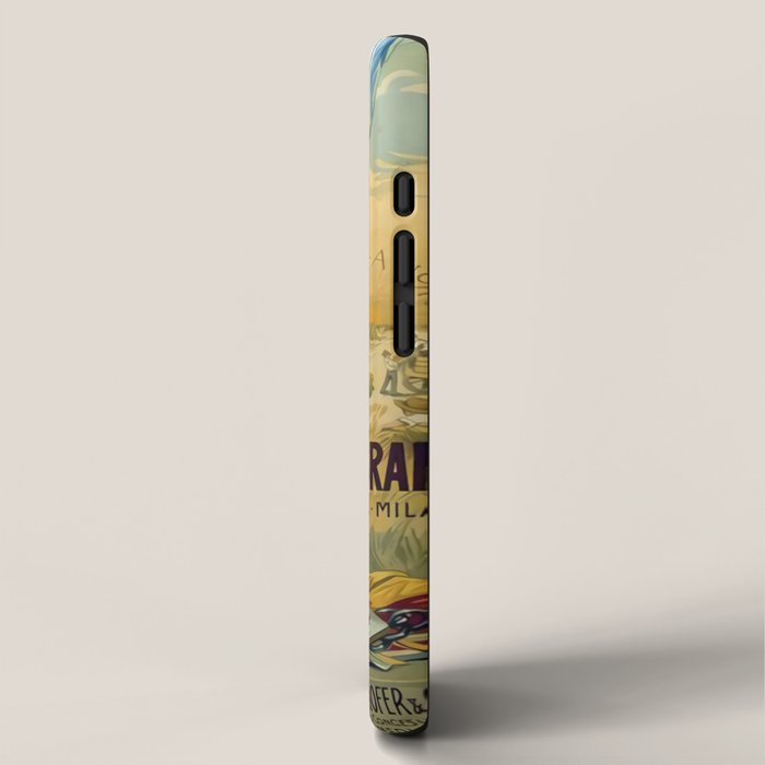 1910 Fernet Branca Liqueur Aperitif Advertisement iPhone Case Gallery Image 2