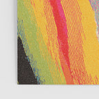 Bold Abstract Color Flow in Neon and Sunset Tones Poster Gallery Image 3