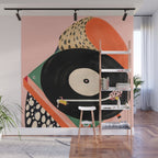 Nostalgic Grooves Wall Mural Gallery Image 1