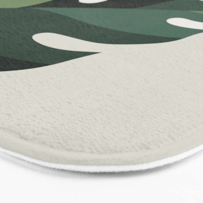 Cat and Plant 12C Bath Mat Gallery Image 3