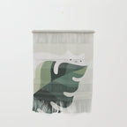 Cat and Plant 12C Wall Hanging Gallery Image 1