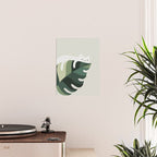 Cat and Plant 12C Poster Gallery Image 2