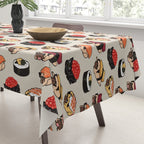Sushi Pug Tablecloth Gallery Image 3