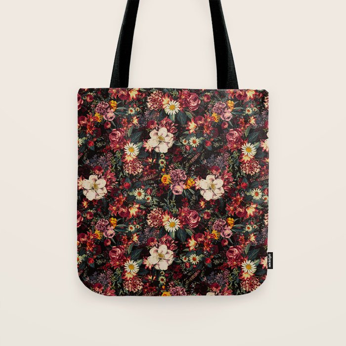 Autumn Winter Flowers II Tote Bag Gallery Image 1