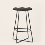 Ski Patrol Sign Cross X Vintage Stool Gallery Image 1