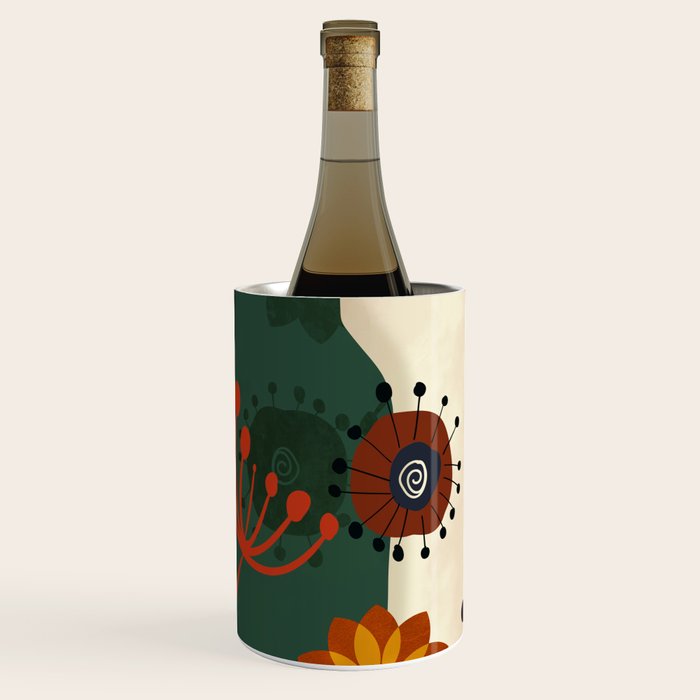 mid century garden summer relax Wine Chiller Gallery Image 1