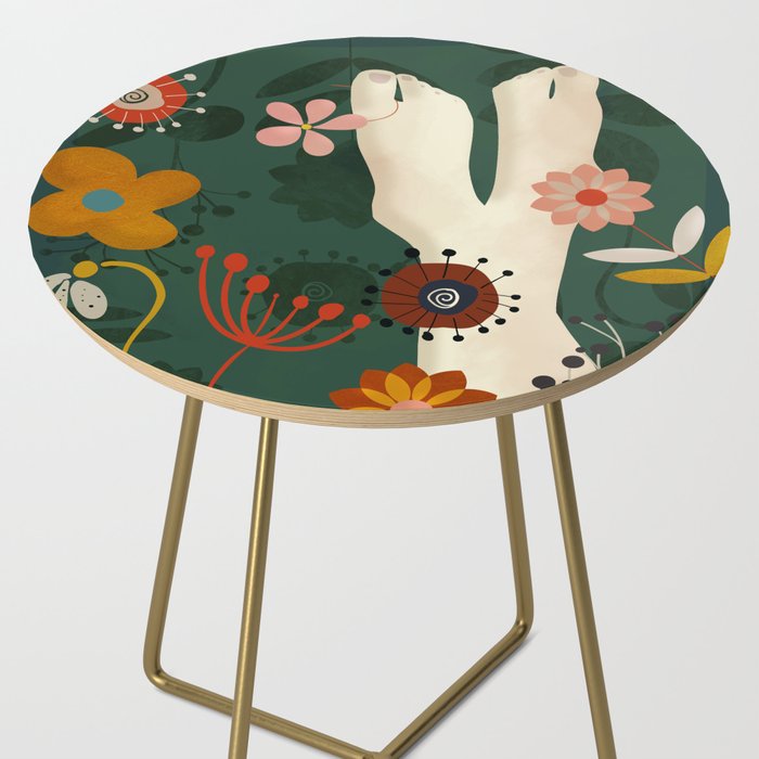 mid century garden summer relax Side Table Gallery Image 2