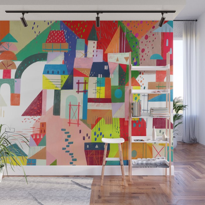 Blocks Castle Wall Mural Gallery Image 1