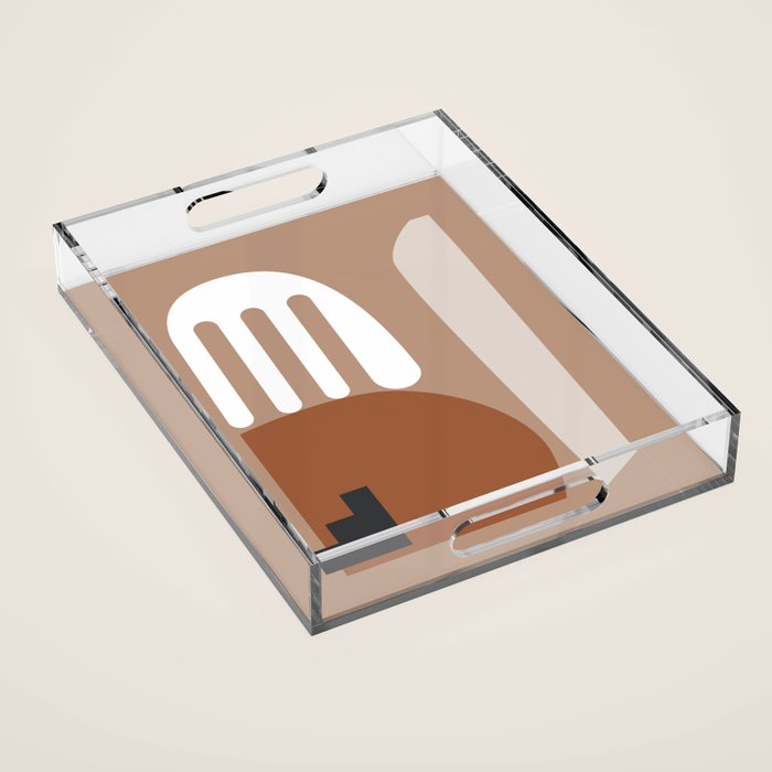 Shape study #10 - Stackable Collection Acrylic Tray Gallery Image 1