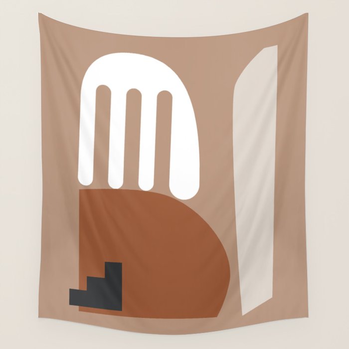 Shape study #10 - Stackable Collection Wall Tapestry Gallery Image 1
