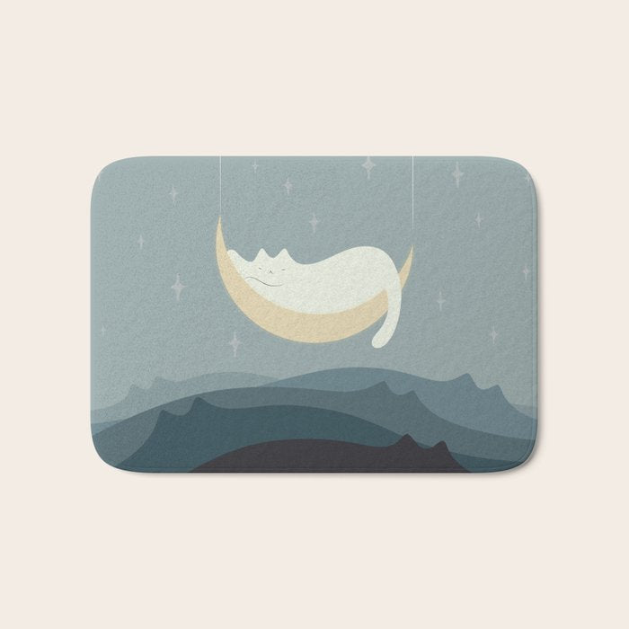 Cat Landscape 188 Bath Mat Gallery Image 1