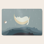 Cat Landscape 188 Cutting Board Gallery Image 1