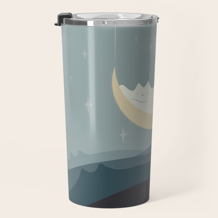 Cat Landscape 188 Travel Mug Gallery Image 3