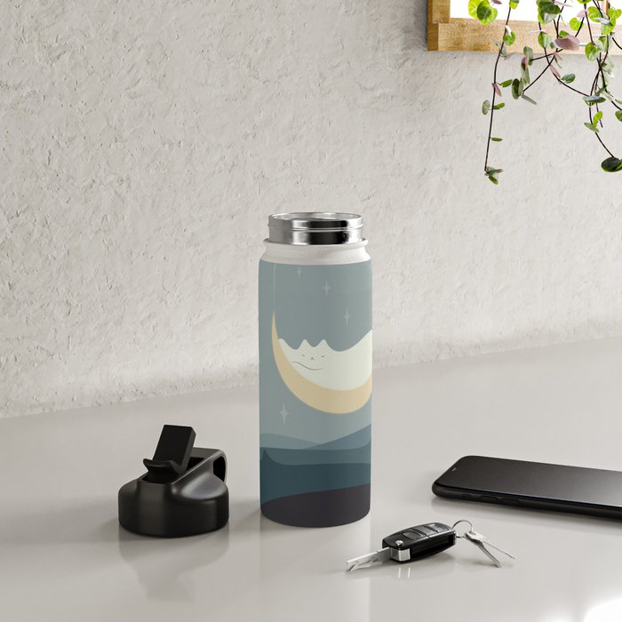Cat Landscape 188 Water Bottle Gallery Image 4