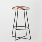 Linocut Branch #3 / Saffron Red Stool Gallery Image 1
