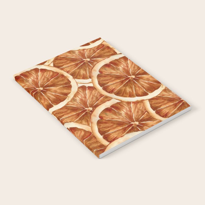 Watercolor, Festive Oranges Notebook Gallery Image 2