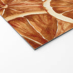 Watercolor, Festive Oranges Welcome Mat Gallery Image 2