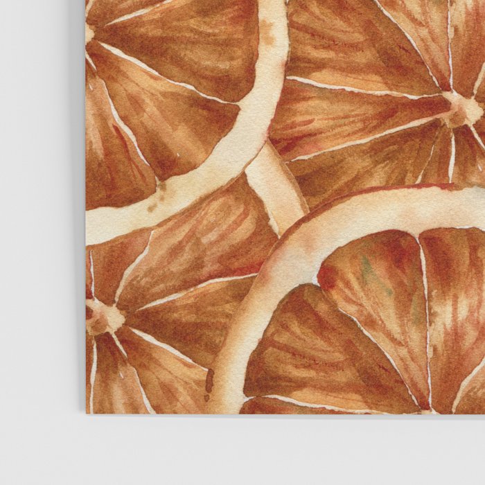 Watercolor, Festive Oranges Poster Gallery Image 3