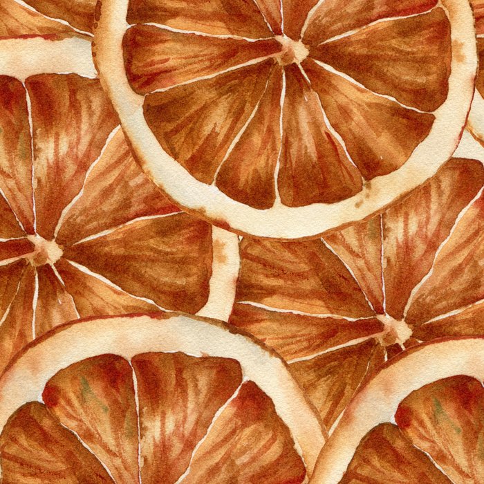Watercolor, Festive Oranges Coffee Mug Gallery Image 2