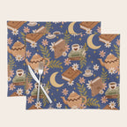 Cozy Evening In Blue Placemat Gallery Image 1