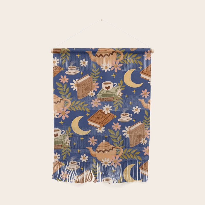 Cozy Evening In Blue Wall Hanging Gallery Image 1