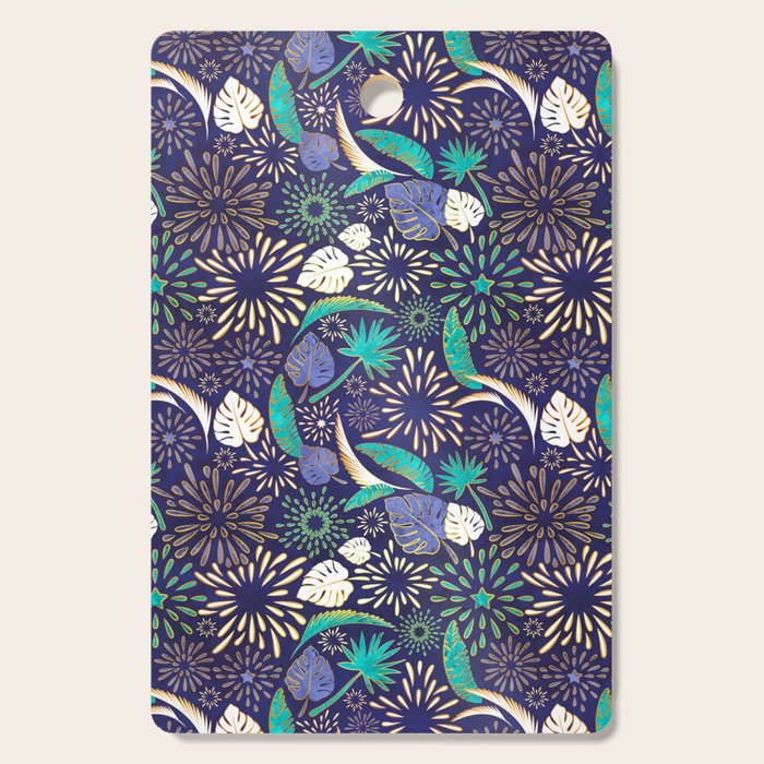 Tropical fireworks Cutting Board Gallery Image 1
