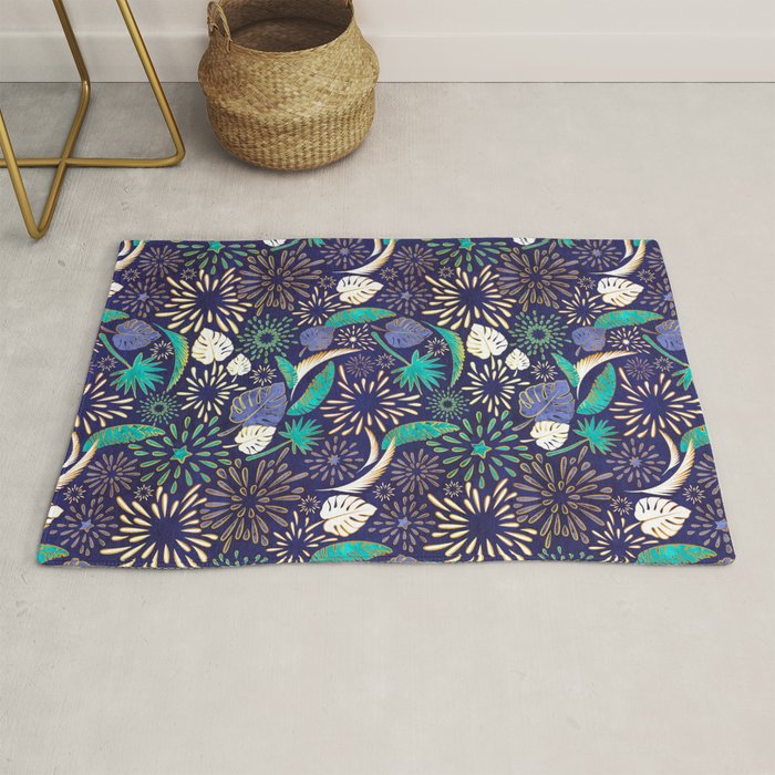 Tropical fireworks Rug Gallery Image 1