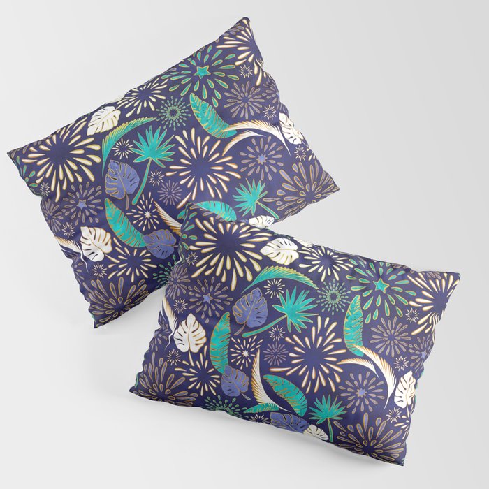 Tropical fireworks Pillow Sham Gallery Image 1
