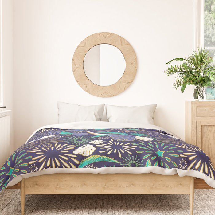 Tropical fireworks Duvet Cover Gallery Image 3