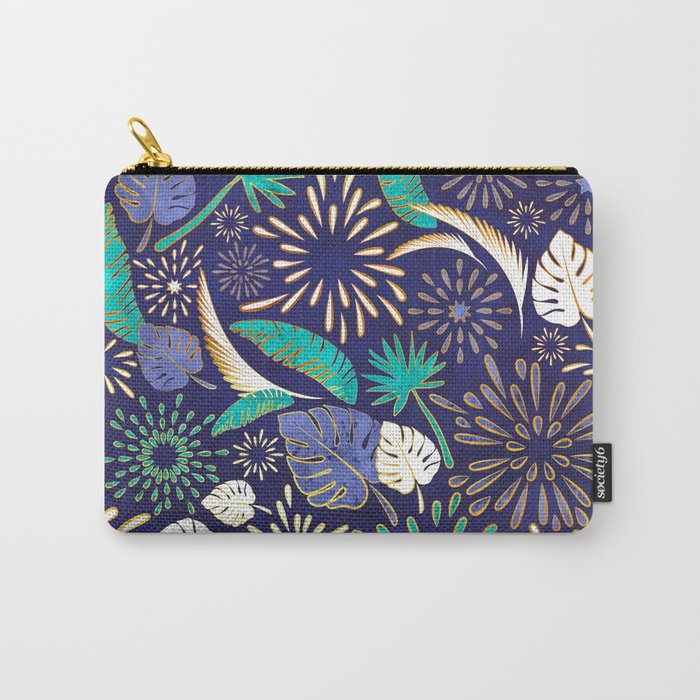 Tropical fireworks Carry All Pouch Gallery Image 1
