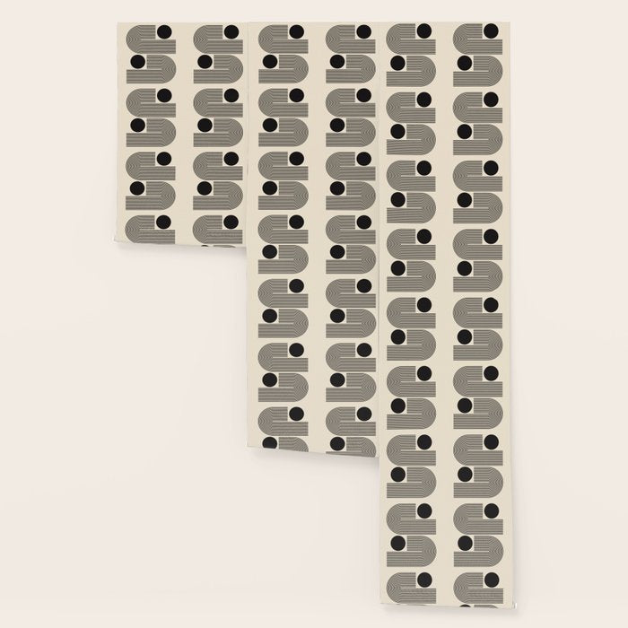 Abstraction_BLACK_LINE_DOT_POP_ART_Minimalism_004D Wallpaper Gallery Image 3