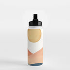 Colorful Abstract Mountains Water Bottle Gallery Image 2