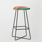 Colorful Abstract Mountains Stool Gallery Image 1
