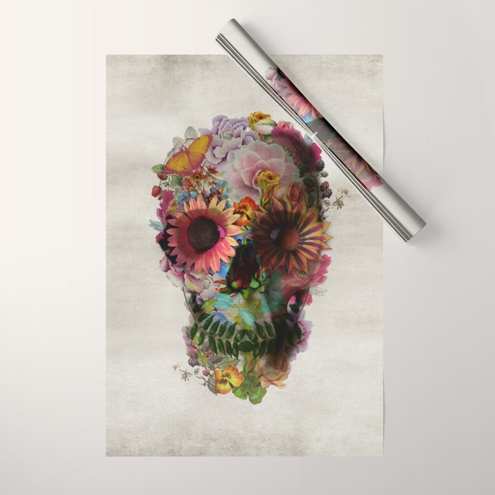 SKULL 2 Wrapping Paper Gallery Image 1