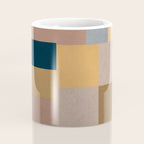 Modern Abstraction Mocha Mousse 4 Coffee Mug Gallery Image 4