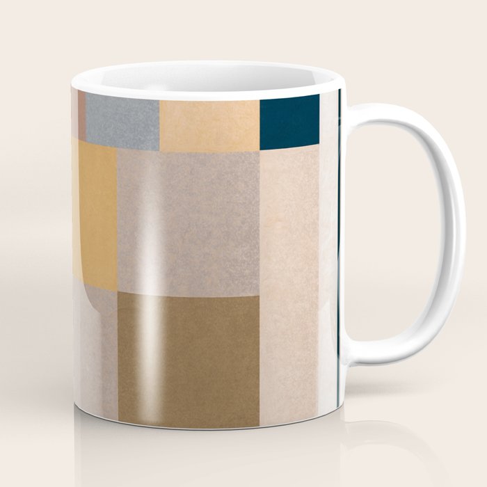Modern Abstraction Mocha Mousse 4 Coffee Mug Gallery Image 1