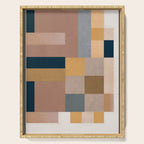 Modern Abstraction Mocha Mousse 4 Serving Tray Gallery Image 1