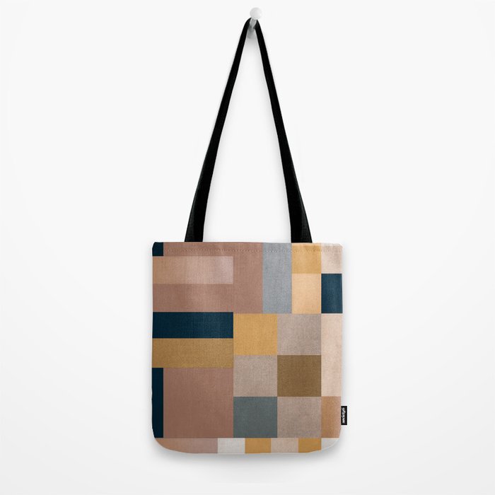 Modern Abstraction Mocha Mousse 4 Tote Bag Gallery Image 2