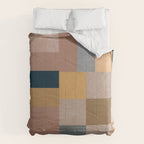 Modern Abstraction Mocha Mousse 4 Comforter Gallery Image 6