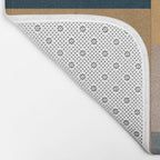 Modern Abstraction Mocha Mousse 4 Bath Mat Gallery Image 2
