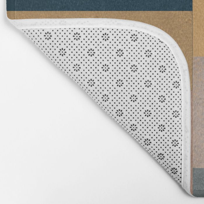Modern Abstraction Mocha Mousse 4 Bath Mat Gallery Image 2