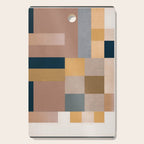 Modern Abstraction Mocha Mousse 4 Cutting Board Gallery Image 1