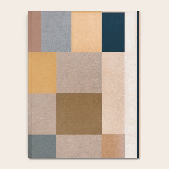 Modern Abstraction Mocha Mousse 4 Notebook Gallery Image 4