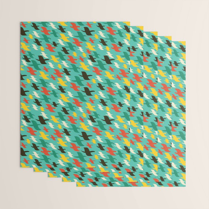 Birds are flying Wrapping Paper Gallery Image 3